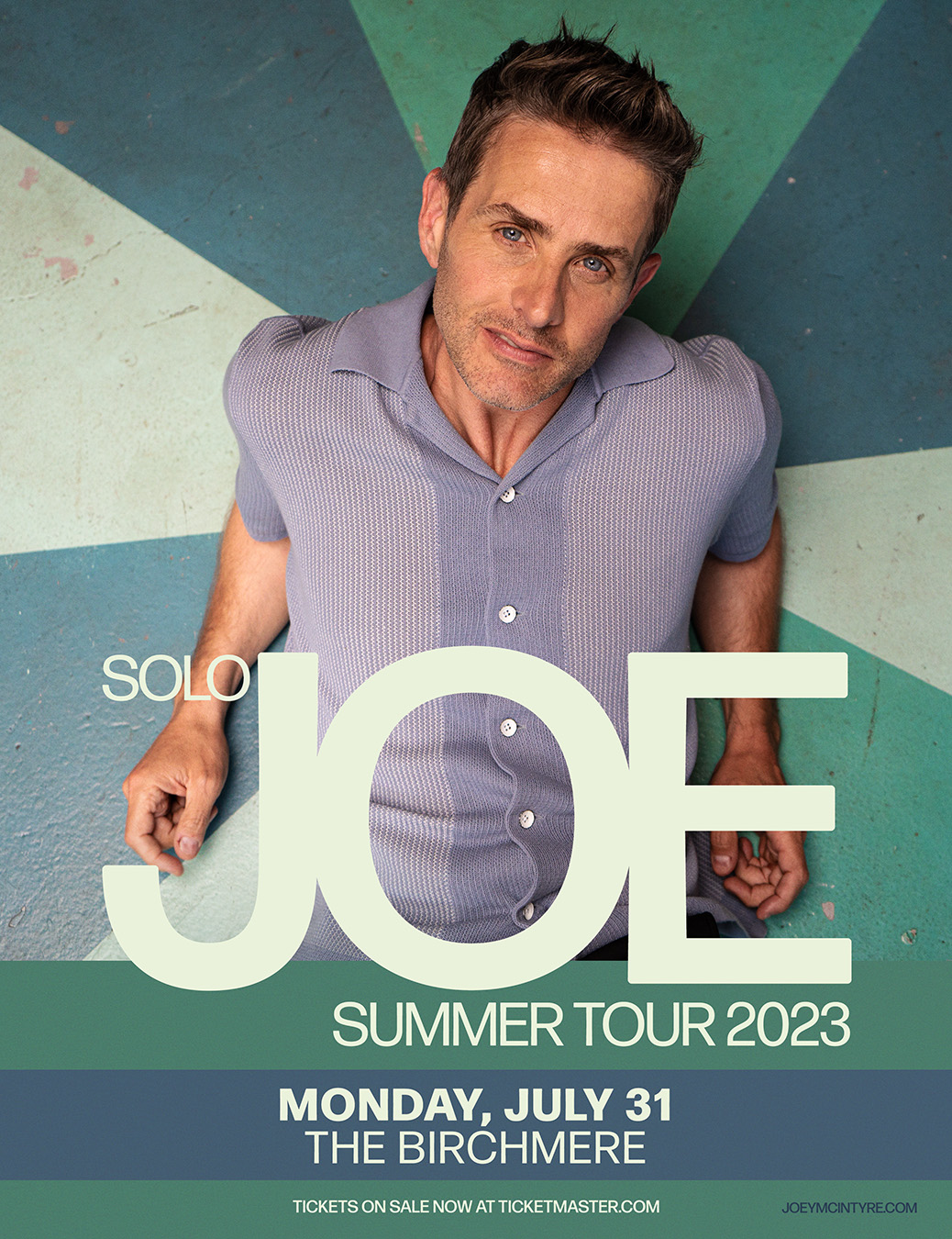 JOEY MCINTYRE Solo Joe Tour 2023 The Birchmere