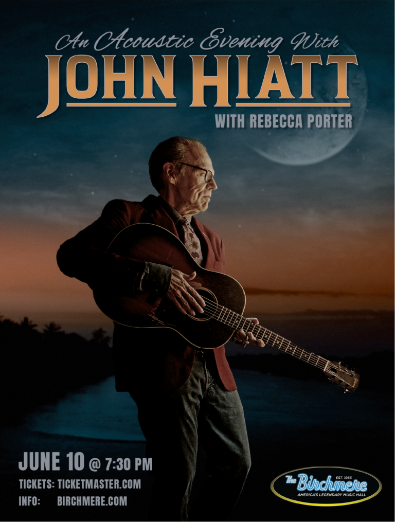 JOHN HIATT with Rebecca Porter The Birchmere