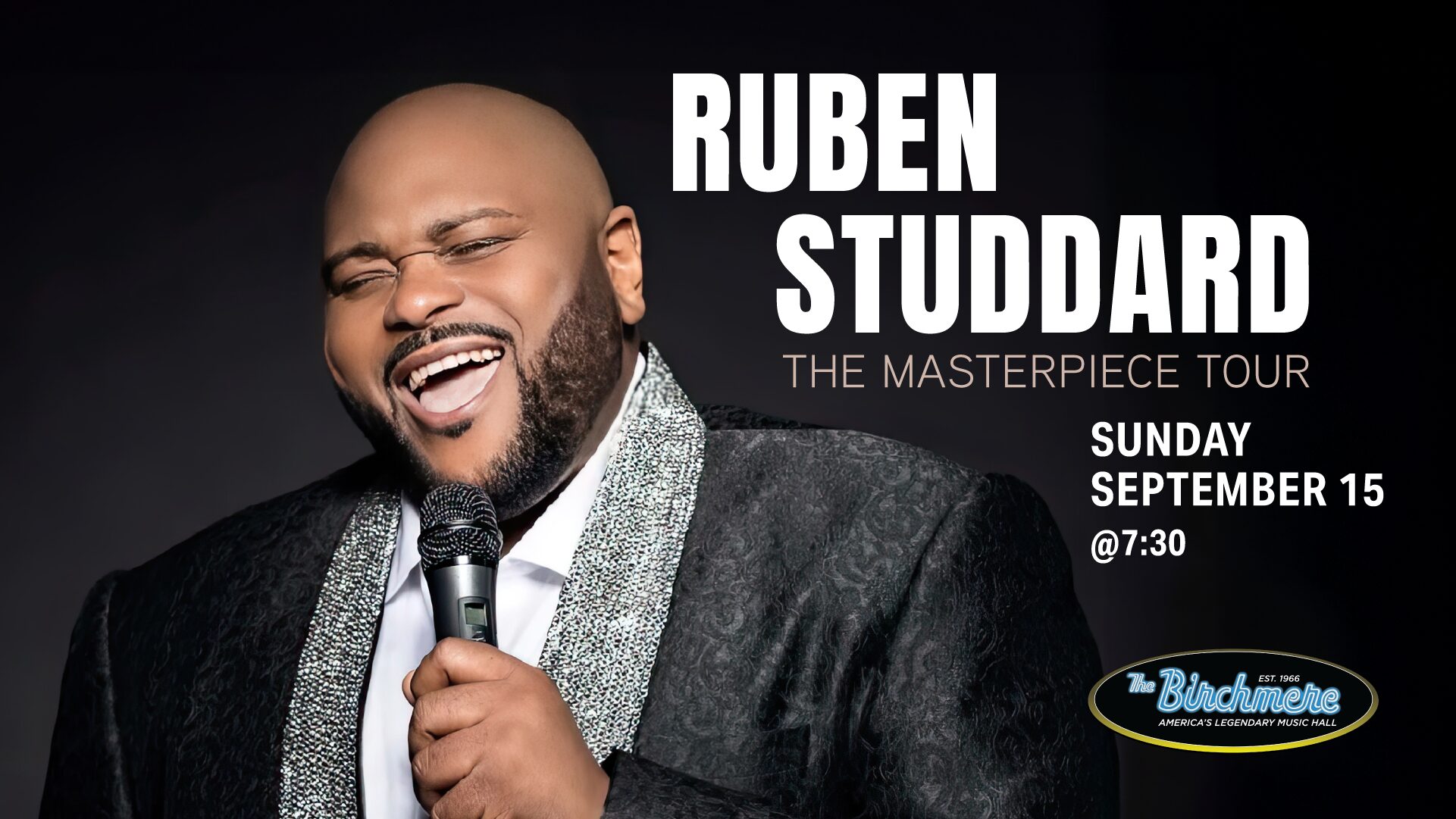 RUBEN STUDDARD The Masterpiece Tour The Birchmere